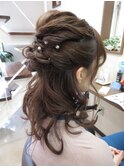 あみこみハーフアップ☆