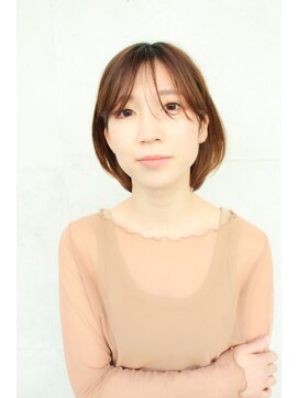 モリオ フロム ロンドン 大宮2号店(morio from London) 【なかじま ひびき】シースルーボブ×酸熱トリートメント