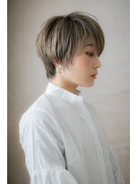 モッズヘア 上尾西口店(mod's hair)&nbsp;メッシュカラーニュアンスクールショート302Z上尾10代20代30代!