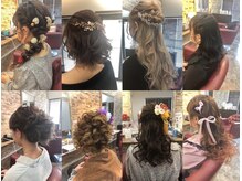 ヘアセットサロン アップモード(Hair set Salon UP mode)の雰囲気(土日祝日は24時間予約可能!(要前日までの予約)平日はAM6時から)