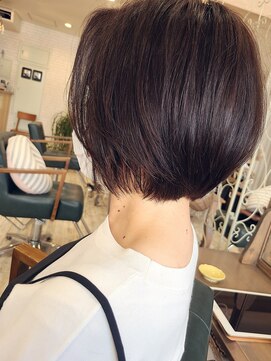 リム バイ ディーアンドティー(Lim by D&T) 【D&T hair 大手町店】30/40/50代　大人かわいいショートボブ◎
