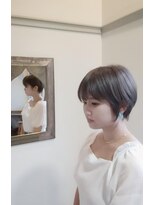 オズギュルヘア(Ozgur hair) ショート×グレージュ