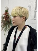 刈り上げマッシュショート
