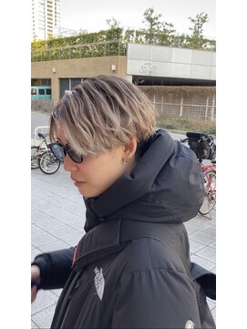 ラフ 難波店(LAFF) #黒髪#ボブルフ#ネビージュ#小顔#ワンレン