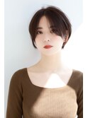 30代40代50代前下がりマッシュショート福岡博多