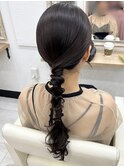 タイト編みおろし