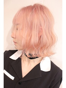 プネル 渋谷(PUNEL) coral ケアブリーチ　渋谷　佐藤