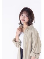 ブリング バイ スノードロップ 吉祥寺(BRING by Snowdrop)&nbsp;黒髪/グレーベージュ/レイヤーロング/前髪パーマ/吉祥寺