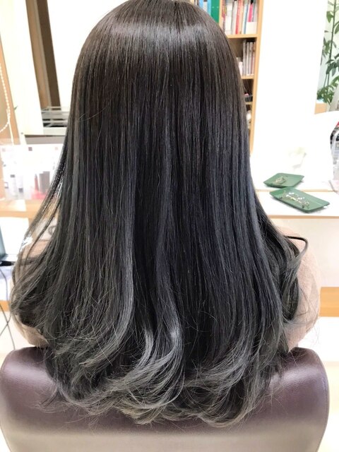 ブルーBLACKヘアカラ―★