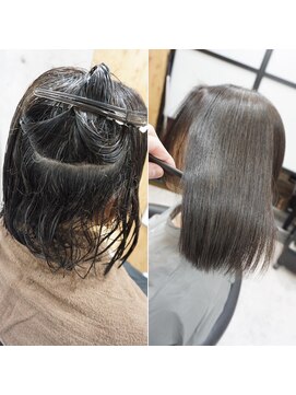 ヘアテリア リュウ 大塚(hair teria ryu) 縮毛矯正/髪質改善/艶髪ストレート