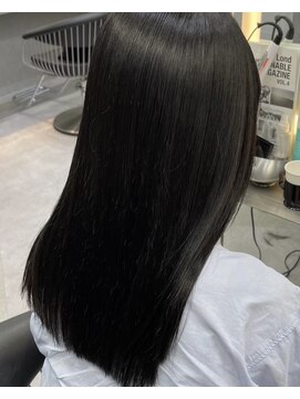 ロンドアヴァントゥス 池袋(Lond aventus) 韓国レイヤー/韓国風/ボブ/髪質改善/黒髪/ブリーチなし〔池袋〕