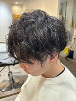 アメラボ(AmeLab)&nbsp;名古屋天白区梅ヶ丘メンズふんわりスパイラルパーマメンズパーマ