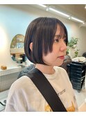 ★シースルーバング愛されボブ☆stylist Minami