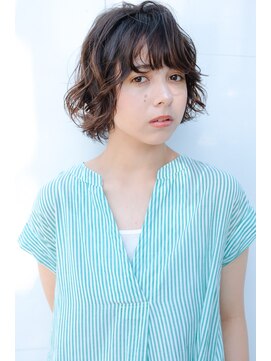ラレイ ハラジュク(Lalei harajuku) レイヤーボブ/ニュアンスパーマ/スパイラルパーマ/パーマ