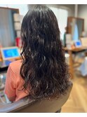 巻き髪風パーマ