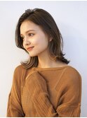 20代30代40代くびれエアリーカール韓流インナーカラー小顔外ハネ