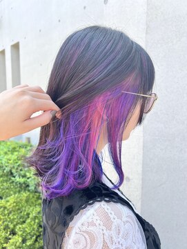 シモキタジャムズ ユニコーンカラー＊インナーカラー/デザインカラー