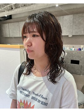 カフ(CAF) CAF FUKO ミディアムパーマ/ウェーブパーマ/大阪/心斎橋