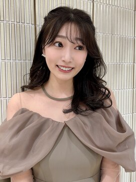 ロンド リリー 銀座(Lond Lily) イメチェン外ハネボブ美髪ワイドバング/レイヤーカット顔周り