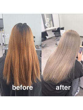 ガルボヘアー 桟橋店(garbo hair) ハイトーン大人可愛い20代30代40代