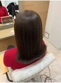 オリーブベージュ/オリーブカラー/ブリーチなしカラー/四条