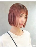 フォト 新宿三丁目(foto)&nbsp;ミニウルフレイヤーカット顔周りカット前髪カット韓国ボブ/新宿