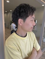 ザメンバイリオス(THE MEN. BY LIOS)&nbsp;短髪ツイストスパイラルパーマ