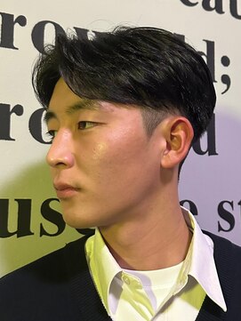 ノーエン(noen) 佐賀センタパートニュアンスパーマツーブロックメンズパーマ