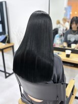 ウル 岡山駅店(ULu.)&nbsp;髪質改善トリートメントブリーチ無し縮毛矯正20代30代前髪長め