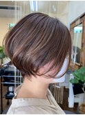 白髪ぼかしハイライト【大人女性リピート◎】