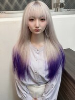 イエナ 渋谷(IENA)&nbsp;ホワイトデザイン ホワイトカラー ホワイトヘア