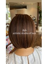 アッシュ アーティスティック スタジオ オブ ヘア(Ash artistic studio of hair)&nbsp;ボブ