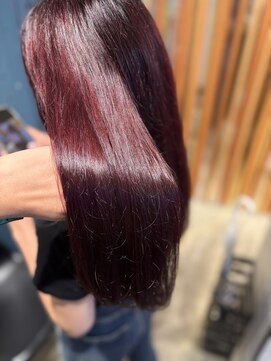 チュール(ture) ワインレッド