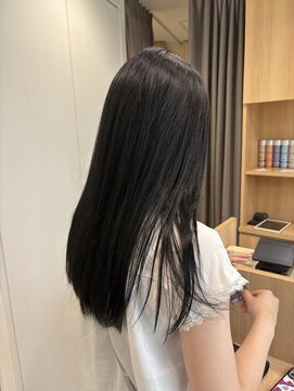 ヘアーラボ ノッシュ 唐人町店(Hair Labo Nosh) 【Nosh】艶感ブラックカラー