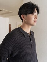 ウィット(wit) センターパート×ニュアンスパーマ