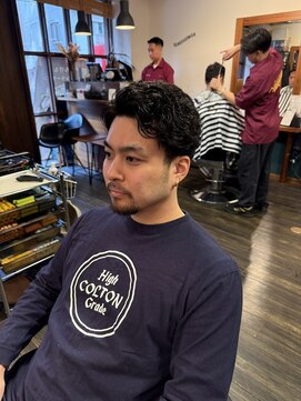 ヴァンガードマン 早稲田(vanguardman) リバースウェーブパーマ