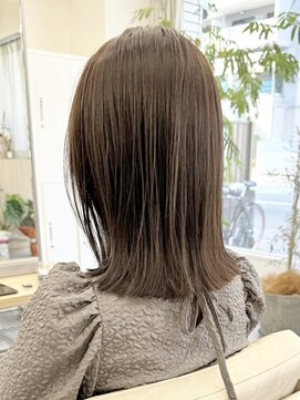 エルヘアメゾン(el. hair maison) 髪質改善で艶髪ヘア☆カーキベージュ