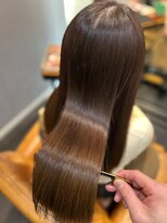 アバーブ ギンザ(Above Ginza)&nbsp;20代30代40代50代◎髪質改善/アプリコットベージュ