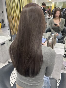 シティ(CITY) ツヤ髪ロングレイヤー×チョコレートベージュ【CHICA】