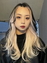 アルカナ 明治神宮前原宿(ARCANA) ホワイトベージュ デザインカラー レイヤー インナーカラー