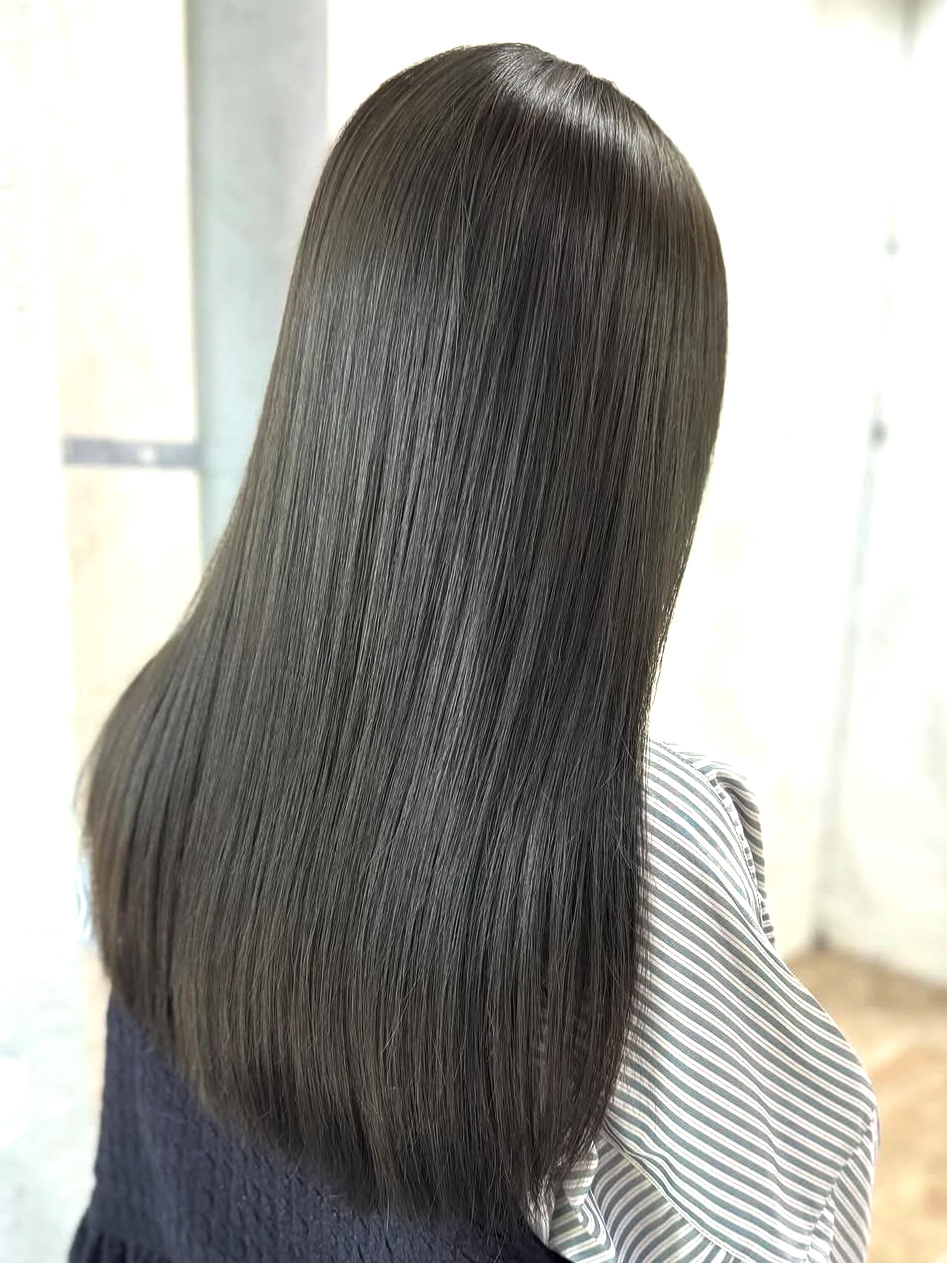 アリー 原宿 表参道(ALLY)&nbsp;ALLY松村　髪質改善オリーブグレージュ