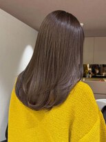 メゾンマイル 恵比寿(maison mile)&nbsp;オリーブグレージュ/透明感カラー/レイヤーカット/恵比寿駅