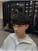メンズ波巻きスパイラルパーマ