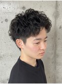 スパイキーショート メンズパーマ メンズ 横須賀中央