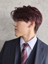 エイル 北堀江(Eir) カルマヘア ボルドー センターパート 毛流れ 韓国