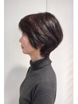 ハートボックス 四谷店(Heart box) 大人のふんわり丸みショートボブ