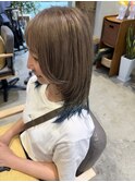 エンドカラーはブルーを添えて♪
