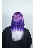 White × Violet Contrast