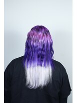 クリップ ジョイント ゴッド(CLIP JOINT GOD)&nbsp;White × Violet Contrast