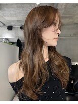 フィルムス 横浜(FILMS+) くびれレイヤー/オリーブベージュ/顔周り/シースルー/横浜+